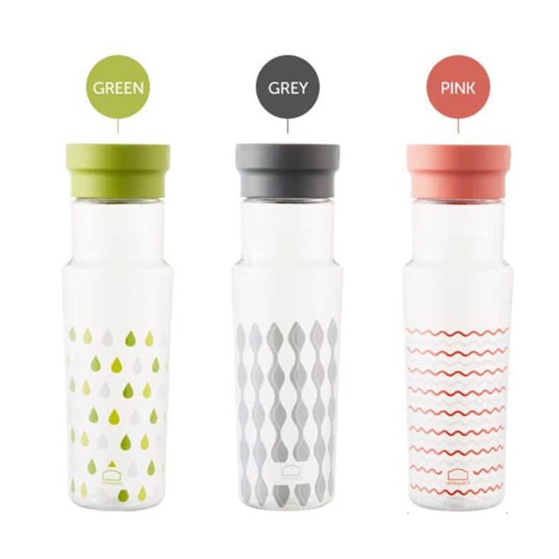 Bình Nước Nhựa Tritan Handle 500ml - 3 Màu (Xanh Lá, Xám, Hồng) - LocknLock - ABF692 image number null